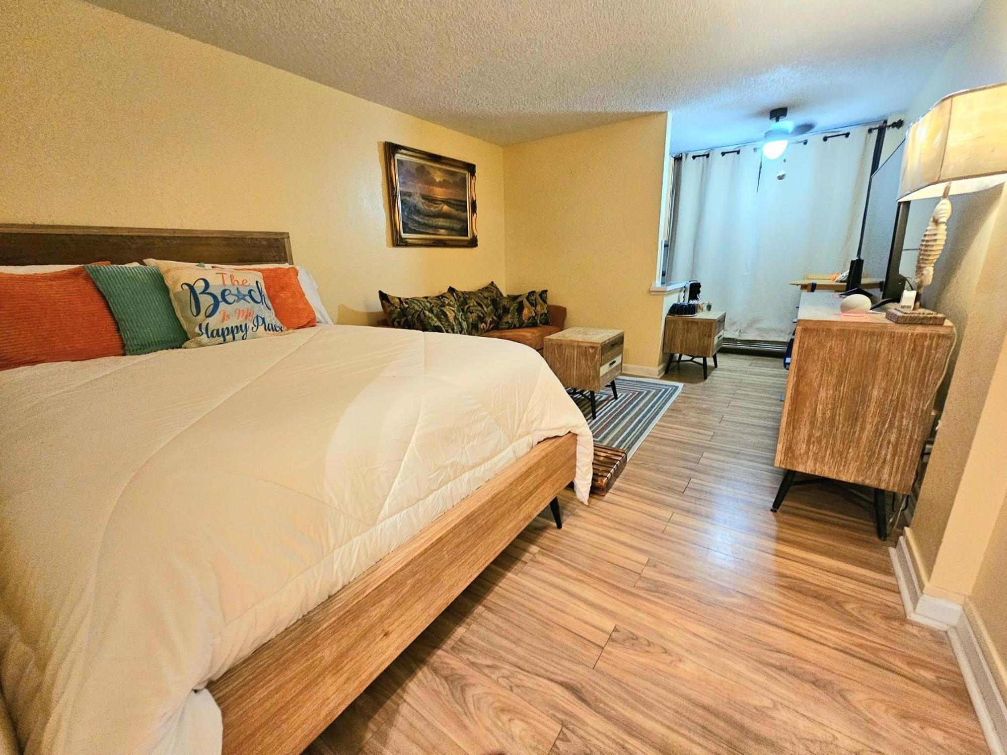 代托纳海滩Oceanfront Escape With Balcony And Heated Salt Water Pool Sleeps 4公寓式酒店 外观 照片