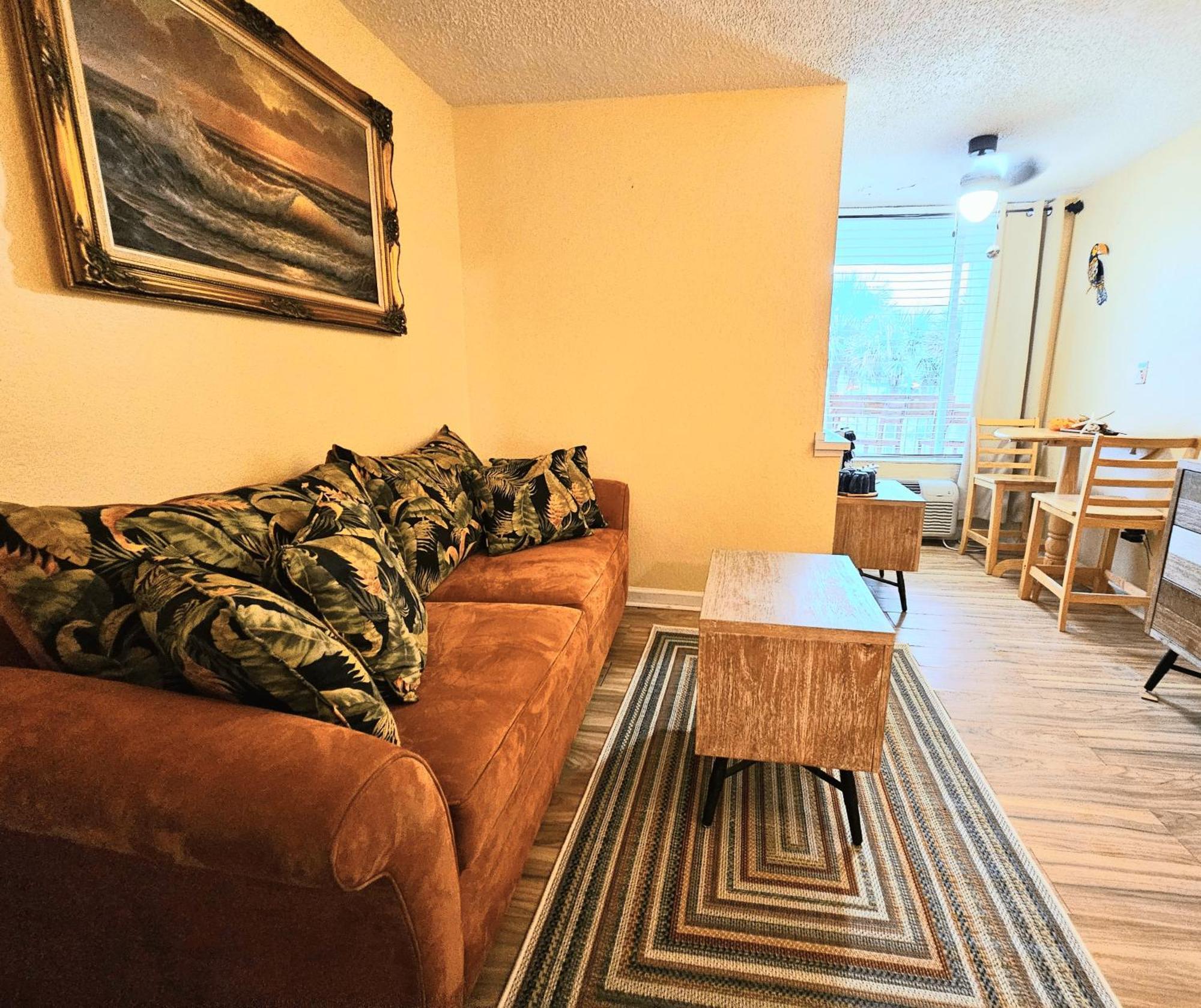 代托纳海滩Oceanfront Escape With Balcony And Heated Salt Water Pool Sleeps 4公寓式酒店 外观 照片